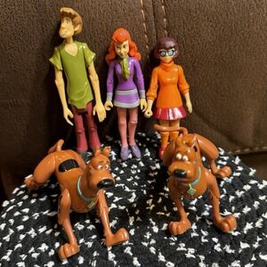 Scooby-Doo Action Figure Lot – Shaggy Velma Daphne Scooby + Monsters Villains
